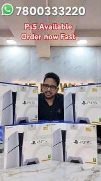 Ps5 Available | Order now 7800333220 |