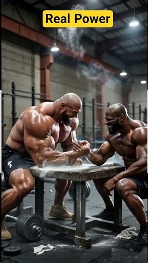 Muscle vs Muscle: The Ultimate Power Lock #gorilla #armgame #epicshowdowns