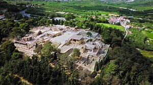 Knossos Palace, Greece: Drone journey to the heart of Minoan majesty