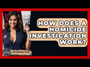 How Does A Homicide Investigation Work? - Law Enforcement Insider