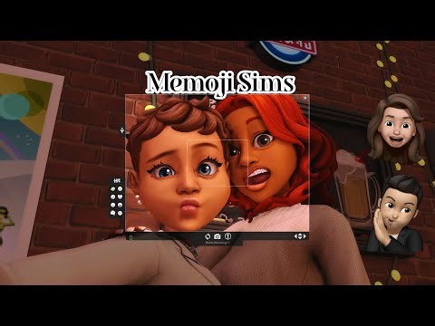 How I create Memoji Styled Sims- CAS Details