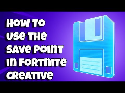 How to Use the Save Point in Fortnite Creative