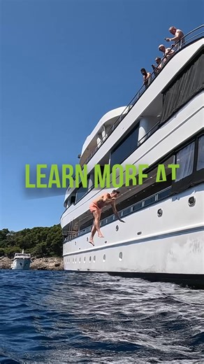3K views · 50 reactions | Jumping off big cruise ships is a no-no. But on our private yachts, it's a yes-YASS!!! #gaycruise | Out Adventures | Facebook