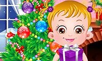 Baby Hazel Christmas Time - A Free Game for Girls on GirlsGoGames.co.uk
