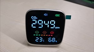 Portable Mini Handheld NDIR CO2 Monitor Carbon Dioxide Detector and Air Quality Meter Gas Analyzer for Home and Office Use