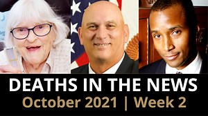 In this week's episode, we take a brief look at the most recent headline obituaries and touching condolences, including OZ actor Granville Adams, gospel singer Shawn McLemore, U.S. Army Chief of Staff Raymond T. Odierno, pioneering Disney animator Ruthie Tompson, and “Hatchet” author Gary Paulsen. | Legacy.com