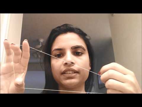 How To Thread Your Eyebrows