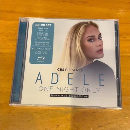 ADELE - CBS Presents One Night Only BD+CD Blu-ray Live 2021