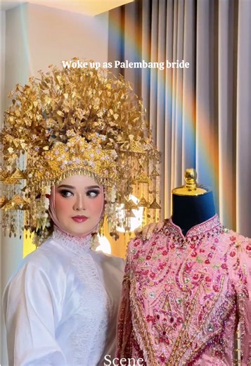 Woke up as Palembang bride🕊️ From Wedding Tsamarah & Addin #wcclahat #wccmuaraenim #wccpalembang #palembangbride #jADDINyaTSAh