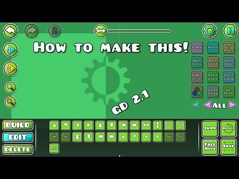 Tutorial: How to make the Glyph/ChargeleSS effect! [Geometry Dash 2.1]