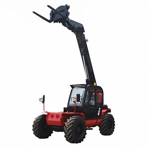 [Hot Item] Rotating Forks 3 Ton Diesel Telescopic Boom Telehandler Forklift for Sale