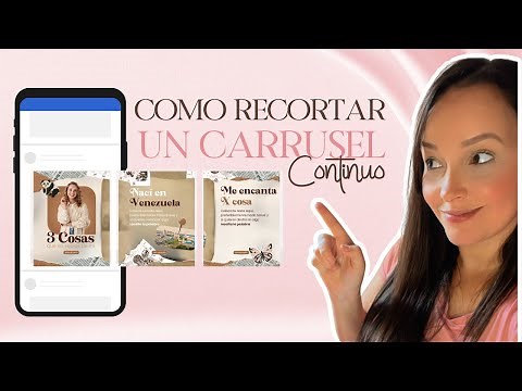 Cómo recortar ✂ un carrusel continuo de Canva usando PINETOOLS