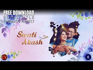 edius title project free download 2023 | Premium Blue Floral |