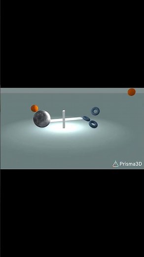 Giant Moon Ball Rolls Down Ramp – Insane Satisfying Physics! 🔥