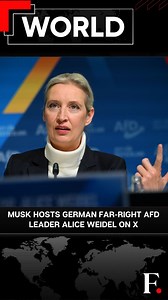 #FPReels: Musk Hosts AfD Party Leader Ahead of German Election Billionaire Elon Musk hosted the far-right Alternative for Germany (AfD) party leader Alice Weidel on his social media platform X. He live-streamed his conversation with the AfD’s candidate for chancellor and urged German citizens to vote for the far-right party in the election scheduled for February 23. Over 190,000 accounts joined the live conversation. While supporting the party, Musk said, “Only AfD can save Germany. End of story