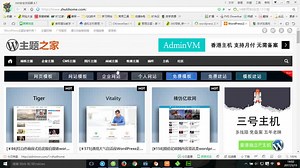 搭建网站11_安装主题