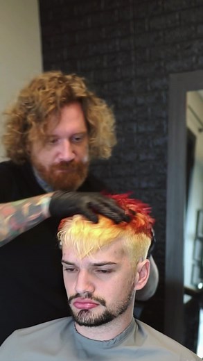 Breaking Gender Norms: Embracing Colorful Hair for Men