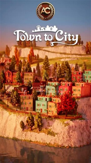 The most relaxing Mediterranean city builder ever! | Town to City | Let's try it #shortsita