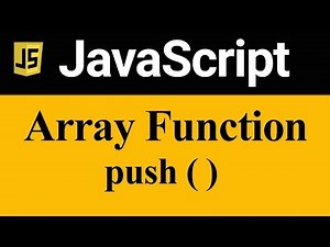 push Method in JavaScript (Hindi)