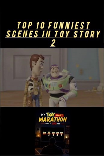 top 10 funniest scenes in toy story 2 #toystory2