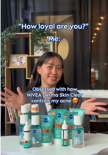 Clear skin is all about consistency 😌 NIVEA Derma Skin Clear helps control acne, reduce blackheads, and improve skin texture. Start your clear skin journey with NIVEA! 💚 #NIVEA #acne #skintok #acneproneskin #antiacne
