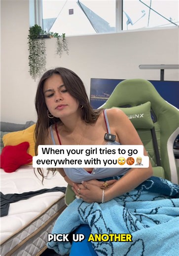 Can’t go anywhere without her trying to come🙄 | girls basketball