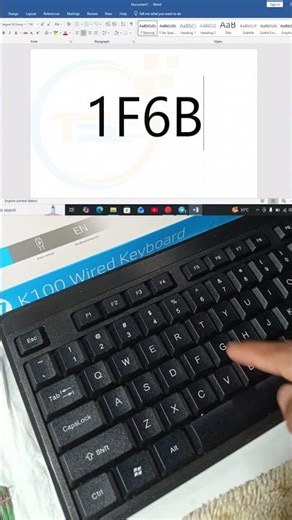 Computer 💻 Shortcut key for Draw a No Pedestrians 🚷 symbol in Ms Word 2026 #shorts