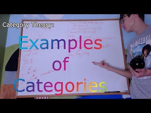 Category Theory 1.2 : Examples of Categories and Clarification