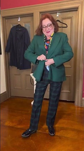 Classic & Chic: How to Style Black Watch Plaid with Navy & Gold Accents