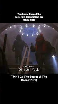 Leonardo, Donatello and Michaelangelo have found a new home - TMNT 2 The Secret of the Ooze (1991)