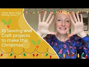 Gift ideas | 10 Sewing and Craft Projects to Make this Christmas | #christmascrafts