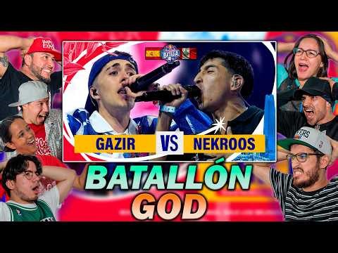 🔥 THE BEST BATTLE! - COLOMBIANS REACT to NEKROOS vs GAZIR [RED BULL INTERNATIONAL 2026]