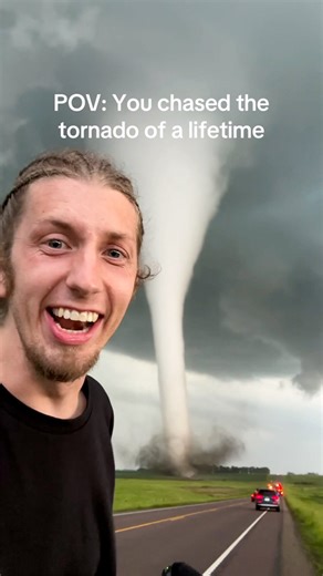 1.2M views · 46K reactions | This is the storm I’ll tell my grandkids about. Freakin INSANE! #tornado #stormchasing #storms | Tanner Charles Chasing | Facebook