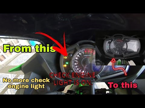 Ninja 400 Check Engine Problem Solved | Error 33 and 67 | Oxygen Sensor Eliminator |