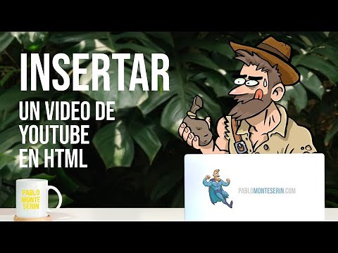 Insertar un video de youtube en una página HTML