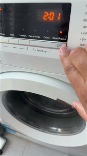 How to prevent washing machine odour #asmrshorts #cleaningmotivation #cleantok #cleanwithme #shorts