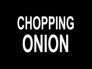 Chopping Onion Sound Effect