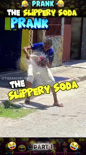 Prank: The slippery soda #prank #comedyvideo #pranks #funny