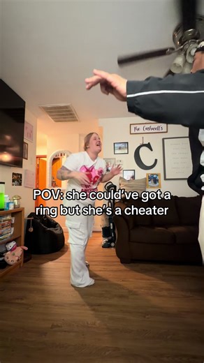 Why would she get a ring after cheating with multiple men? #cheating #tinder #cheater