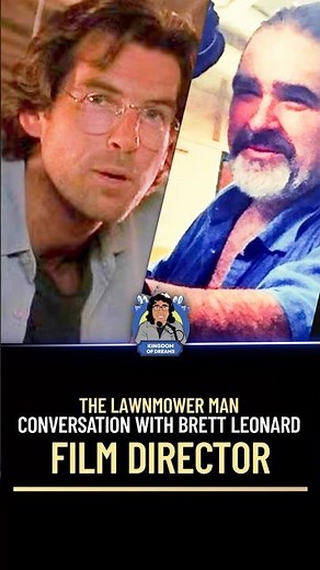 Directing Pierce Brosnan in 'The Lawnmower Man'