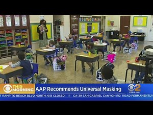 American Academy Of Pediatrics Recommends Universal Masking In Schools