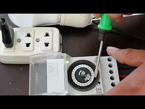 Configuración de un temporizador analógico TB-370