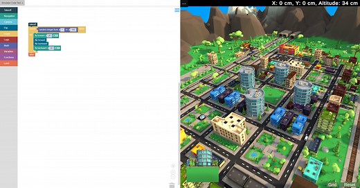 Take Your Drone for a Virtual Spin with the latest DroneBlocks simulator update! | DroneBlocks