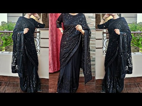 How To Sew Saree Very Easy Way With Stitch & Style.