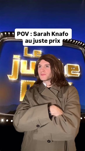 p-a on Instagram: "Sarah Knacki s’est essayée au Juste Prix (et c’est une catastrophe)"