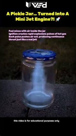 A Pickle Jar Turned Into a Mini Jet Engine?! 🚀 | Science Behind the Blast!