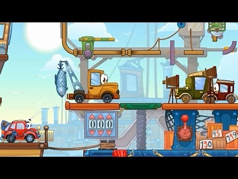 Wheely 4 Time Travel Level 11 Gameplay Walkthrough