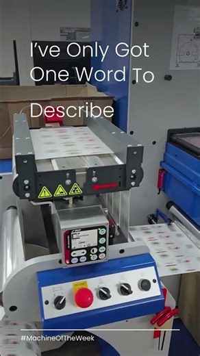 Daco Turret Rewinder in Action | Label Printing