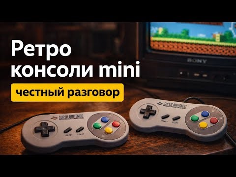 Retro mini consoles: SNES, SEGA, PlayStation - an honest conversation