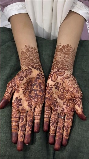 DM FOR ODERS 💌 #shorts #ytshorts #mehndi #mehandi #mehndidesign #henna #hennadesign #bride #bridal